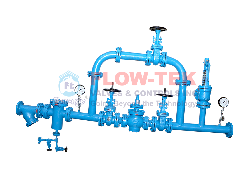 pressure reducing station