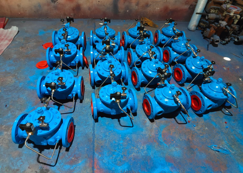 On off duty- automatic control valve