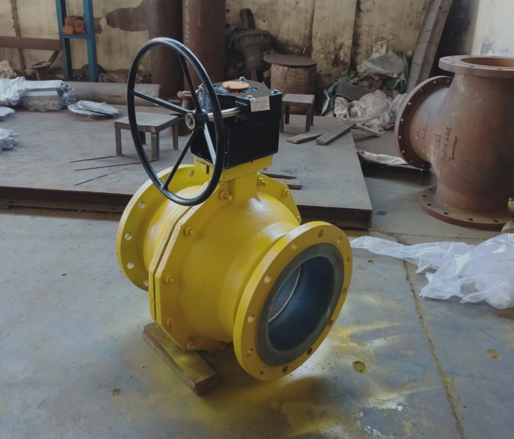 12 (300 Nb) P.t.f.e Lined Ball Valve